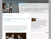 Tablet Screenshot of busybasement.blogspot.com