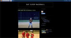 Desktop Screenshot of eatsleepbaseball.blogspot.com