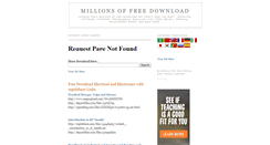 Desktop Screenshot of mega-free-download-site.blogspot.com