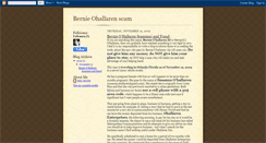 Desktop Screenshot of bernieohallarenscam.blogspot.com