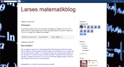 Desktop Screenshot of matematik-lars.blogspot.com