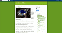 Desktop Screenshot of modern-watch.blogspot.com