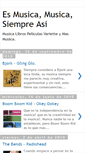 Mobile Screenshot of esmusicasiempreasi.blogspot.com