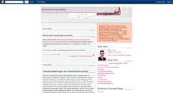 Desktop Screenshot of businessblogstudies.blogspot.com