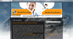 Desktop Screenshot of onlinehealthmedicine.blogspot.com