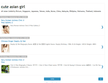 Tablet Screenshot of cuteasian-girl.blogspot.com