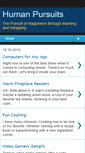 Mobile Screenshot of humanpursuits.blogspot.com