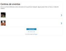 Tablet Screenshot of centrosdeeventos-artevideo.blogspot.com