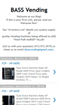 Mobile Screenshot of bassvending.blogspot.com
