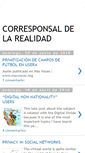 Mobile Screenshot of corresponsaldelarealidad.blogspot.com