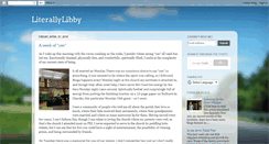 Desktop Screenshot of literallylibby.blogspot.com