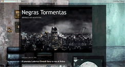 Desktop Screenshot of negrastormentas.blogspot.com