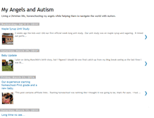 Tablet Screenshot of angelsandautism.blogspot.com