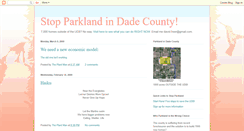 Desktop Screenshot of notoparkland.blogspot.com