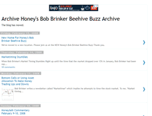 Tablet Screenshot of honeysbobbrinkerbeehivebuzz.blogspot.com