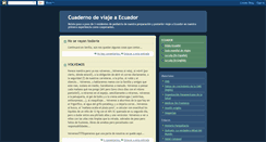 Desktop Screenshot of objetivoecuador.blogspot.com