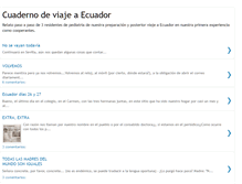 Tablet Screenshot of objetivoecuador.blogspot.com