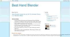 Desktop Screenshot of besthandblenders.blogspot.com