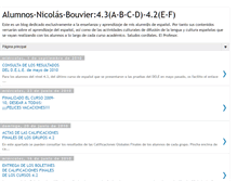 Tablet Screenshot of alumnos-espanol.blogspot.com