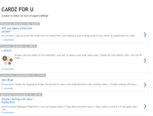 Tablet Screenshot of cardzforu.blogspot.com