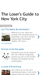 Mobile Screenshot of losersguidenyc.blogspot.com