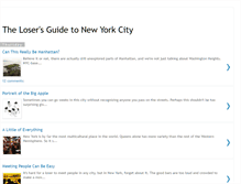 Tablet Screenshot of losersguidenyc.blogspot.com