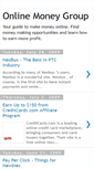 Mobile Screenshot of onlinemoneygroup.blogspot.com