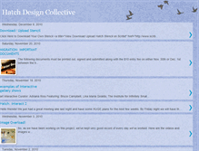 Tablet Screenshot of hatchcollective.blogspot.com