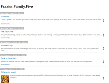 Tablet Screenshot of frazierfamily5.blogspot.com