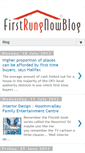 Mobile Screenshot of firstrungnowblog.blogspot.com