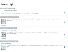 Tablet Screenshot of karensdigi.blogspot.com
