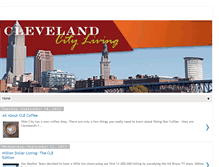 Tablet Screenshot of clevelandcityliving.blogspot.com