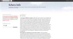 Desktop Screenshot of echecs-info.blogspot.com