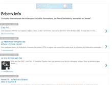 Tablet Screenshot of echecs-info.blogspot.com