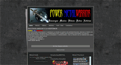 Desktop Screenshot of powermetalwarrior.blogspot.com