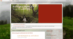 Desktop Screenshot of bosquesasturies.blogspot.com