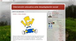 Desktop Screenshot of luisainteredusocial.blogspot.com
