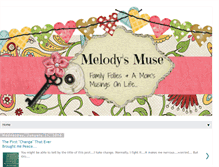 Tablet Screenshot of melodysmuse-melody.blogspot.com