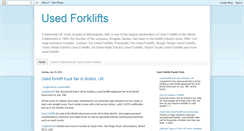 Desktop Screenshot of continentalforklifts.blogspot.com