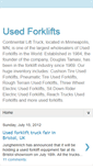 Mobile Screenshot of continentalforklifts.blogspot.com