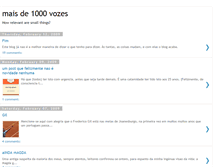 Tablet Screenshot of maisdemilvozes.blogspot.com