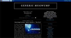 Desktop Screenshot of genericmugwump.blogspot.com