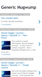 Mobile Screenshot of genericmugwump.blogspot.com
