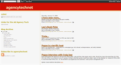 Desktop Screenshot of agencytechnet.blogspot.com