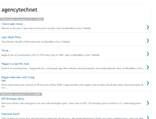 Tablet Screenshot of agencytechnet.blogspot.com