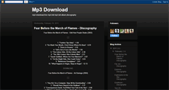 Desktop Screenshot of fulldiscography.blogspot.com