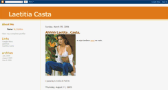 Desktop Screenshot of laetitiacasta.blogspot.com