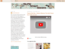 Tablet Screenshot of duckdowndesigns.blogspot.com