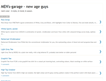 Tablet Screenshot of mens-garage.blogspot.com