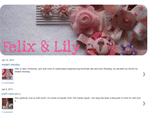 Tablet Screenshot of felixandlily.blogspot.com